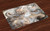 Ambesonne Marble Place Mats Set of 4  Retro Style Paintbrush Colors in Marbling Texture Watercolor Artwork  Washable Fabric Placemats for Dining Room Kitchen Table Decor  Sand Brown
