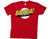 Ripple Junction Big Bang Theory Bazinga Adult T-Shirt Medium Red