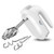 5 Speeds Hand Mixer Electric  2020 Upgrade Multispeed Handheld Mixer  180W Hand Mixer with Turbo Button for Cakes  Dough  Batters  Meringues   More 