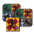 Harry Potter Hogwarts Paper Dessert Plates and Gryffindor Paper Napkins, 16 Servings, Bundle- 3 Items