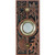 Thomas   Betts  DH1695L WHT-BRS Rect PushButton