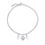 4 Multi Hearts Dangle Charms Anklet Ankle Bracelet For Women 925 Sterling Silver Adjustable 9 To 10 Inch With Extender