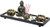 YYW Buddha Resin Incense Sticker Burner Holder  Lotus Tea Light Candle Holder  Zen Statue Ornament for Home Decor