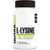 NutraBio L-Lysine 500mg - 500 Vegetable Capsules