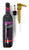 DaVinci Gourmet 750 mL Plastic Bottle and RSG Syrup Pump-Spout Classic Black Cherry