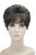 Wiginway Short Dark Chocolate Brown Natural Curly Wigs Short Wigs for Women Looking Natural Daily Wig Synthetic Wig