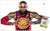 NBA Cleveland Cavaliers - Lebron James 17 Wall Poster with Push Pins