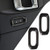JeCar Interior Accessories Door Lock Switch Trim Cover for 2018 2019 2020 Jeep Wrangler JL JLU  Carbon Fiber Grain