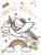 Hello Kitty - Unicorn Wall Poster with Push Pins