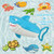 Gizmovine Baby Bath Toys Water Spray Shark Toy with 7 PCS Floating Ocean Animals Bathtub Toy for Toddlers Boys   Girls