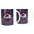 Boelter NHL 12oz Team Logo Coffee Mug 2-Pack Colorado AvalancheHype