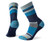 Smartwool Women s Hike Light Striped Crew Deep Navy Medium