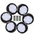 LED Puck Lights With 3 Remote Control  Closet Lights Wireless Dimmable Under Cabinet Lights Battery Operated Touch Night Lights For Kitchen Counter Stairs Bookcases Wardrobes  Stick On Lights6 Pack