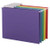 Smead Hanging File Folder with Tab  1-3-Cut Adjustable Tab  Letter Size  Assorted Colors  25 per Box 64020