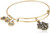 Alex and Ani Godspeed II Bangle Bracelet  Rafealian Gold  Expandable