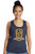 Majestic Athletic NBA Indiana Pacers Women s Premium Triblend Contrast Tank Top  Navy  Large
