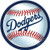 "Los Angeles Dodgers Major League Baseball Collection" 9" Round, Party Plates