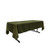 LA Linen Polyester Poplin Rectangular Tablecloth 60 by 144    Olive