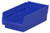 Akro-Mils 30130 12-Inch by 6-Inch by 4-Inch Plastic Nesting Shelf Bin Box, Blue
