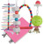HEEPDD 5pcs Birds Swing Toys Parrot Perch with Bell Ladder Springboard for Small Parrots Macaws Parakeets Conures Cockatiels Love Birds