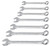 Powerbuilt 640080 Metric Combination Wrench Set  7-Piece