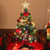 24  Tabletop Christmas Tree  Miniature Pine Christmas Tree with Hanging Ornaments  Xmas Decoration Tree Decor
