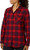 Field   Stream Womens Classic Lightweight Flannel Ctg Grv Blkbry Wne Medium