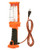 Woods L1921 26-Watt Fluorescent Hand Held Work Light with Grounded Outlet  6-Foot Cord  Orange