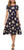 Urban CoCo Women s Floral Print Short Sleeve Flared Midi Dress L  10