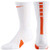 NIKE Elite Basketball Crew Socks White-Orange  Large