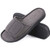 Men s Comfy Memory Foam Slide Slippers Breathable Micro Suede House Shoes Large - 11-12 DM US  Gray