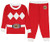 INTIMO Kids Mighty Morphin Power Rangers Costume Pajama Set Red  8