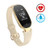 Fitness Tracker for Women Activity Watch and Heart Rate Monitor IP67 Waterproof Smart Bracelet with Sleep Monitor Pedometer Calorie Compatible with Android and iOS?Gold?