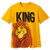 Disney Mufasa T-Shirt for Men - The Lion King - Size XL