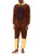 Briefly Stated Men s Hooded One Piece Pajama  Rooster  L