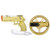 dreamGEAR Nintendo Wii Race and Shoot Bundle (gold)
