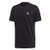 adidas Originals mens Trefoil Essentials Tee Black X-Small adidas Originals mens Trefoil Essentials Tee Black X-Small