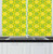 Ambesonne Lime Green Kitchen Curtains, Lemon and Lime Figures in Pop Art Inspired Pastel Toned Squares Graphic, Window Drapes 2 Panel Set for Kitchen Cafe, 55 W X 39 L Inches, Yellow Lime Green