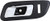 Dorman 96494 Front Driver Side Interior Door Handle for Select Ford Models  Chrome and Black