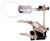 Levenhuk Zeno Refit ZF19 2X - 6X Magnifier with Third Helping Hand and LED Light for Soldering  Crafting  Fixing  Repairing Small Objects