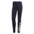 adidas Women s Essentials Linear Tights  Legend Ink-White  X-Large