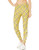 Calvin Klein Women s Print Calvin Logo High Waist Tight  Chutney Combo  Medium