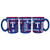 MLB Texas Rangers Sculpted Spirit Mug  17-ounce