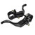 Bike Brake Levers 1pair Lightweight Aluminum Alloy Bicycle Disc Brake Handles Cycling Brake Levers for 24mm Bicycle HandlebarsBlack