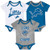 Outerstuff NFL Newborn Infants Champ 3 Piece Creeper Bodysuit Set - Detroit Lions 3-6 Months
