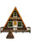 A-Frame Cabin Plans 24  x 21  Two Story A Frame Cabin Vacation Tiny House DIY