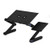 Rehomy Laptop Desk  360° Adjustable Foldable Aluminum Laptop Riser Table with Dual Cooling Fan and Mouse Pad