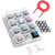 Farbetter Cherry MX Switch Tester 12-Key Switch Sampler Mechanical Keyboards Switch Testing Tool with Keycap Puller and 12 O-Rings Includes Cherry MX Silent Speed