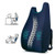 Ertong Lumbar Support Pillow-Back Cushion  Memory Foam Orthopedic Backrest  Used for Chair Back Support  Office-Computer Chair and Wheelchair-Breathable   Ergonomic Design for Back Pain Relief Blue