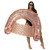 Poolcandy Sun Chair Raft  Rose Gold Glitter